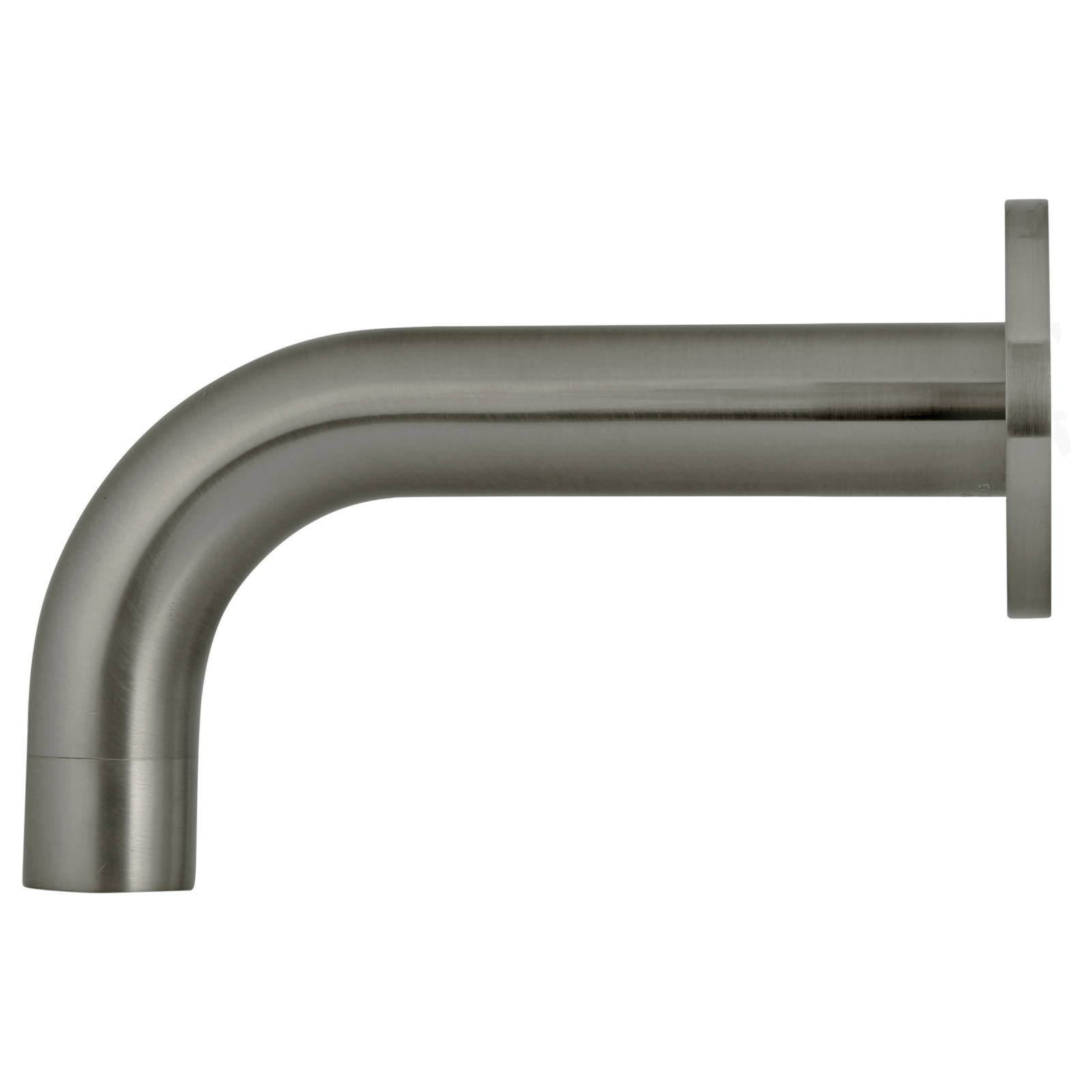 Universal Round Curved Spout 130mm, Shadow
