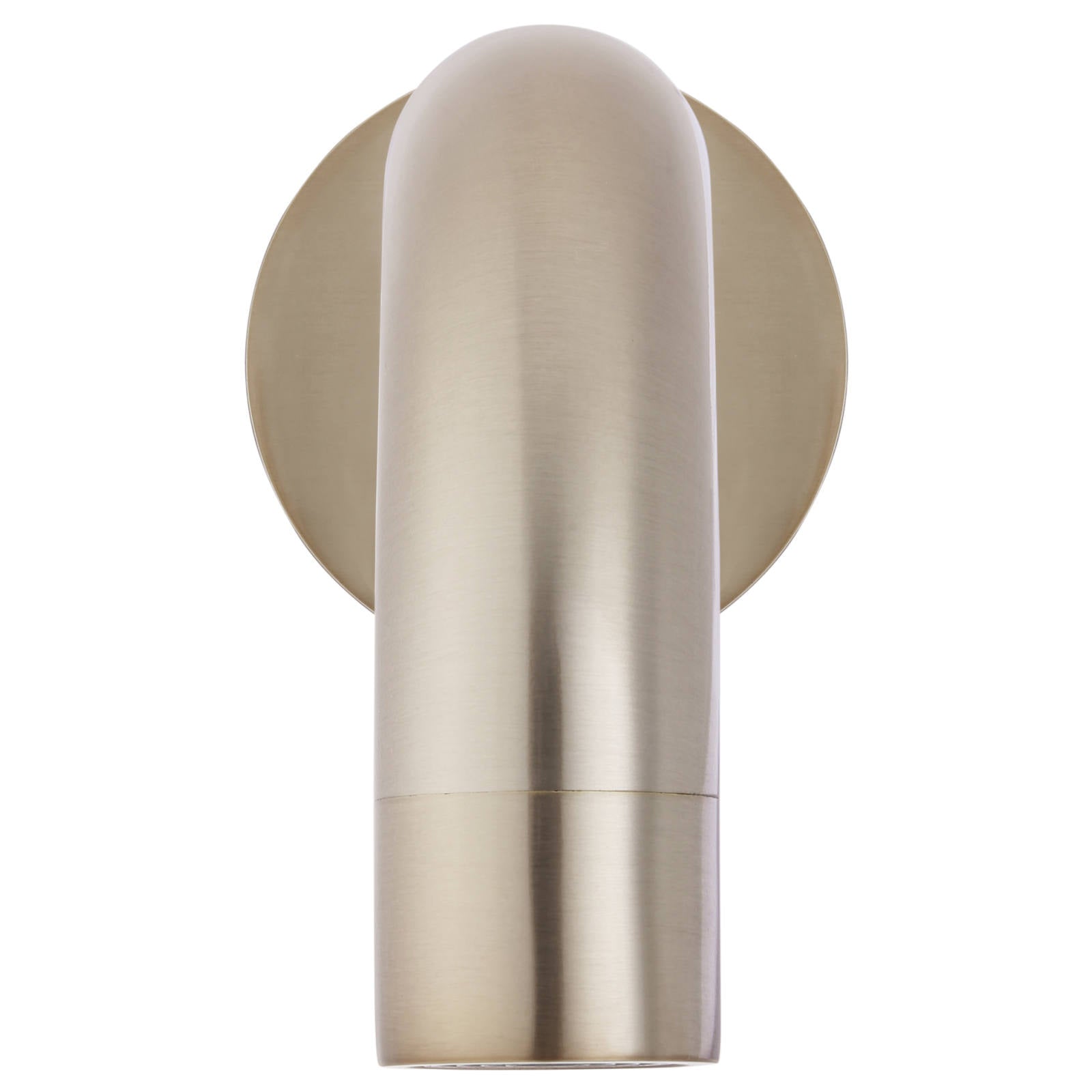 Universal Round Curved Spout, 200mm, Champagne
