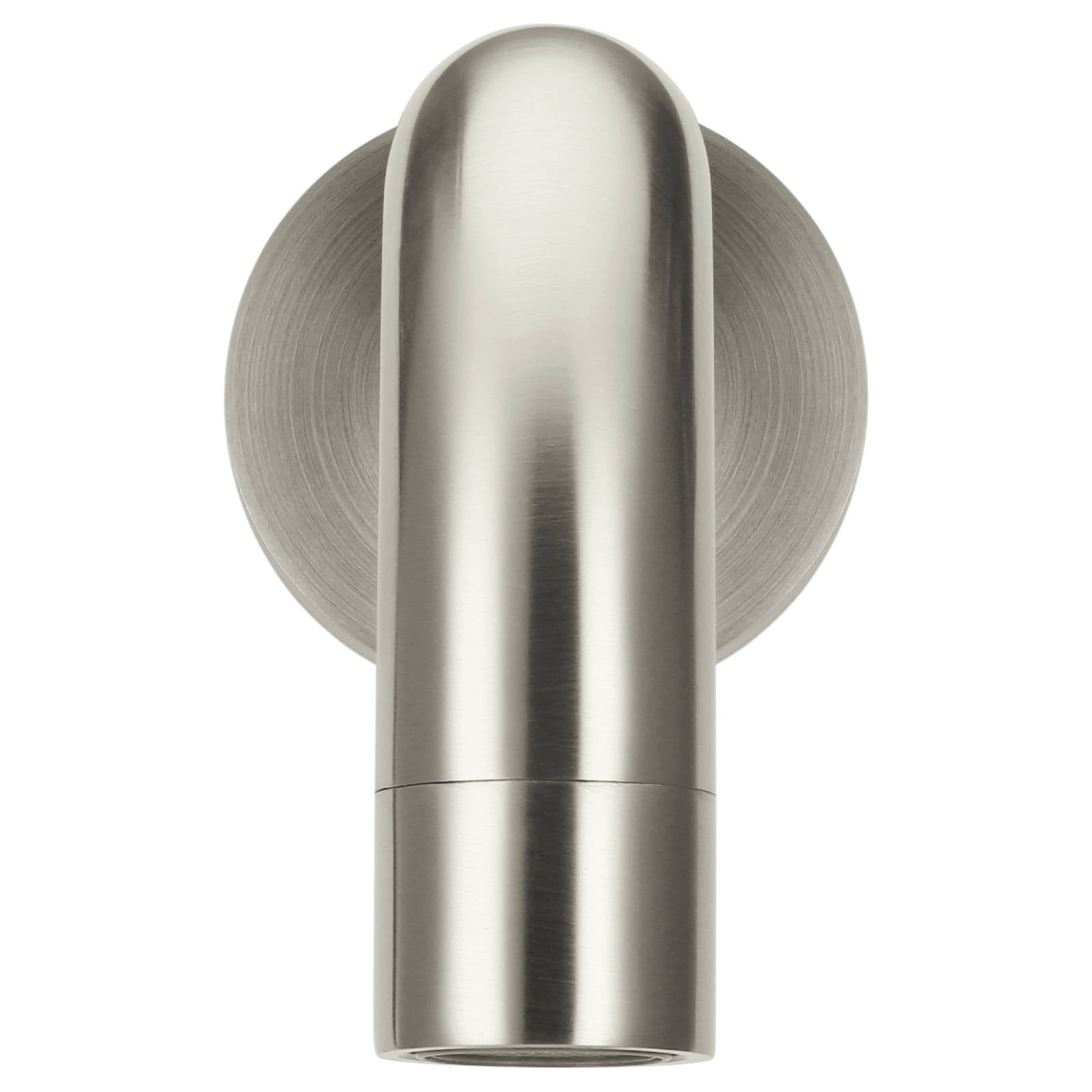 Universal Round Curved Spout, 200mm, PVD Brushed Nickel