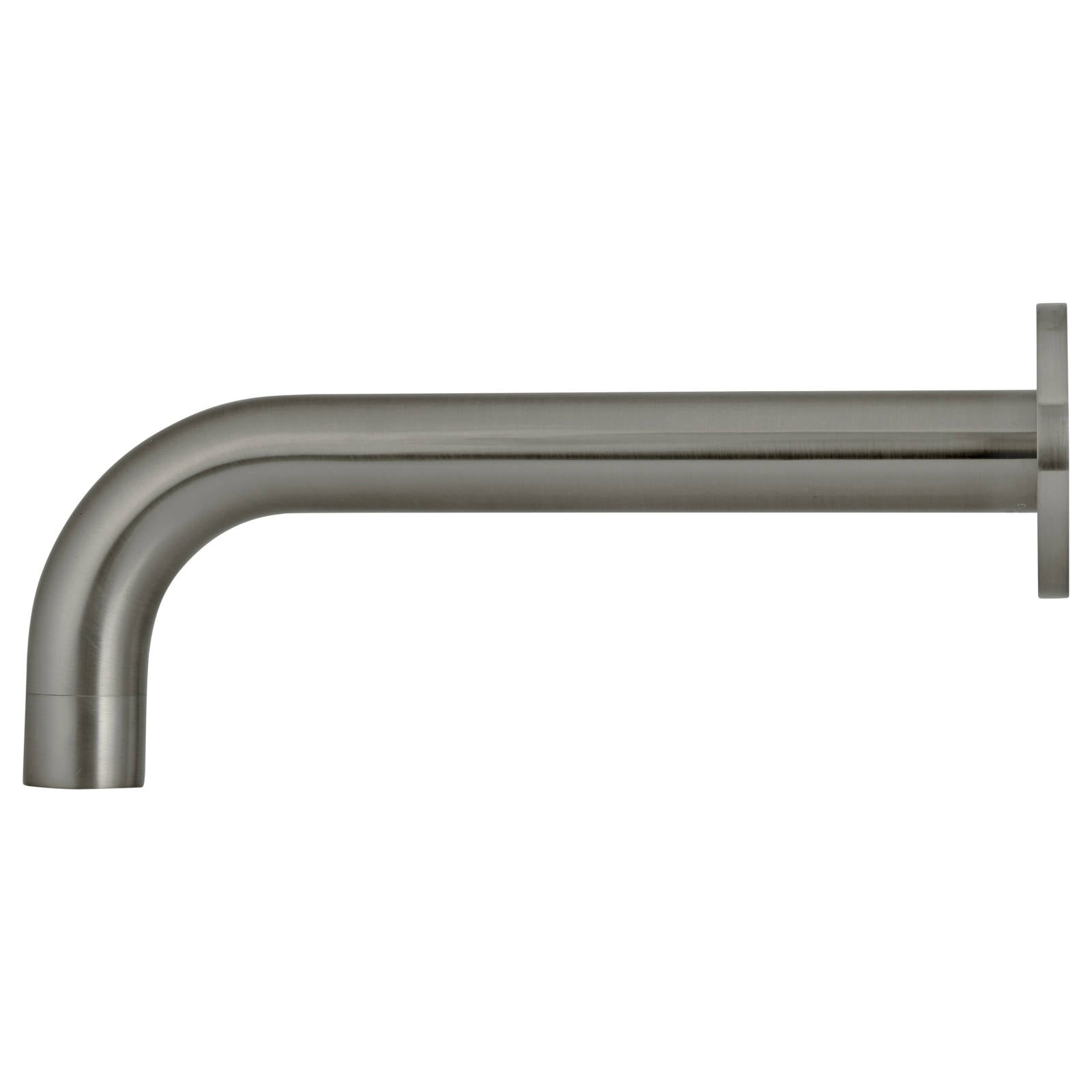 Universal Round Curved Spout, 200mm, Shadow