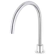 Round High-Rise Swivel Hob Spout, Polished Chrome