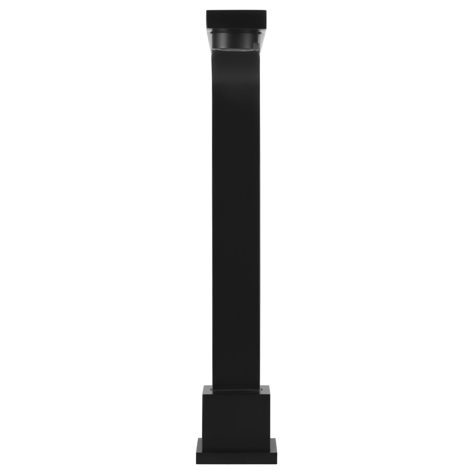 Square High-Rise Swivel Hob Spout, Matte Black