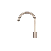 Round Hob Mounted Swivel Spout, Champagne
