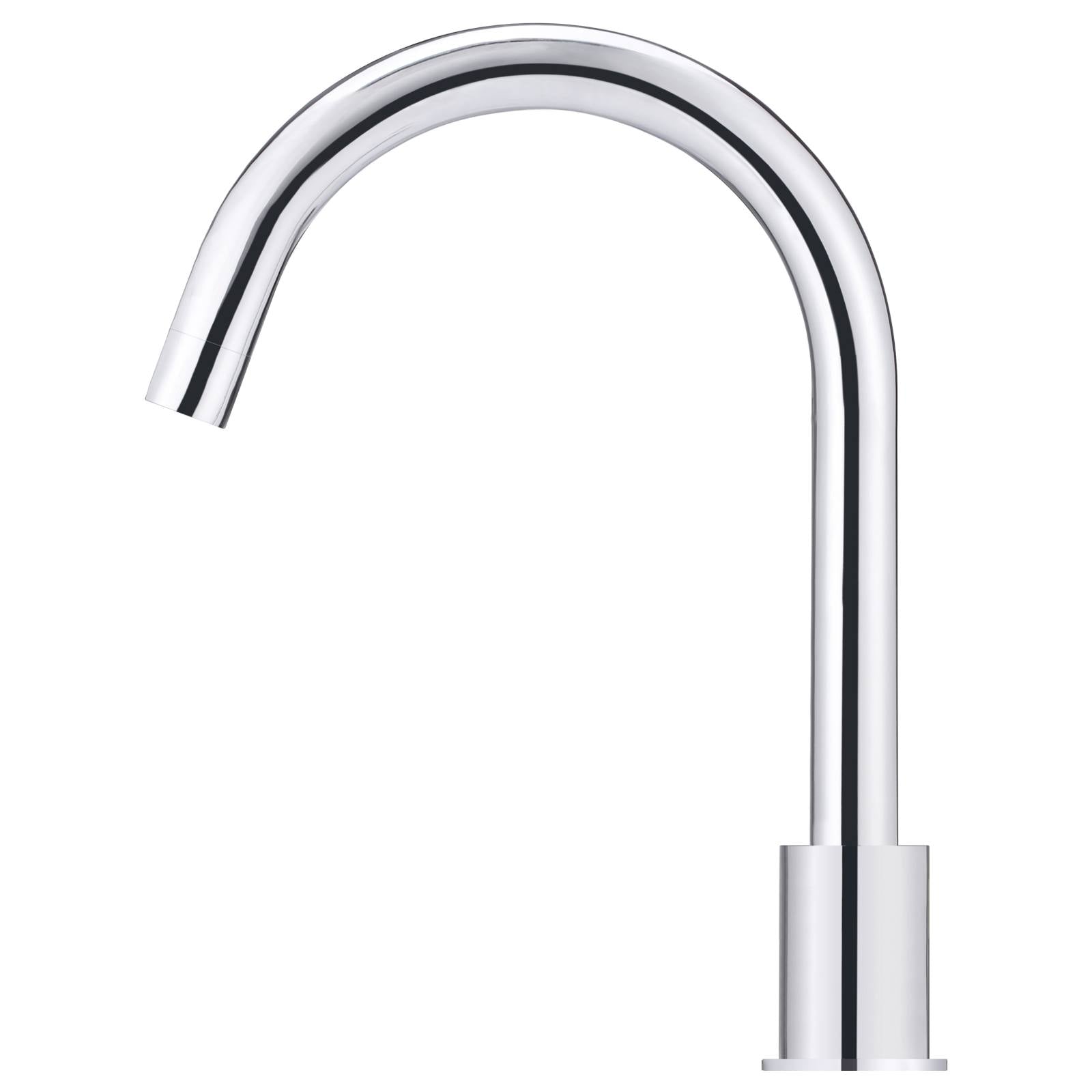 Round Hob Mounted Swivel Spout, Polished Chrome