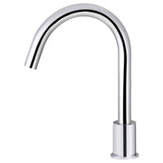 Round Hob Mounted Swivel Spout, Polished Chrome