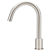 Round Hob Mounted Swivel Spout, Brushed Nickel