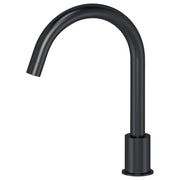Round Hob Mounted Swivel Spout, Matte Black