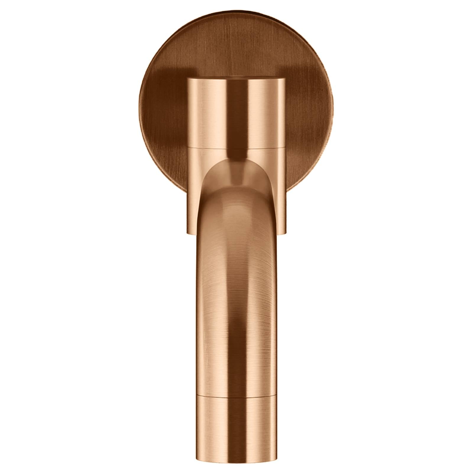 Wall Swivel Spout, Lustre Bronze