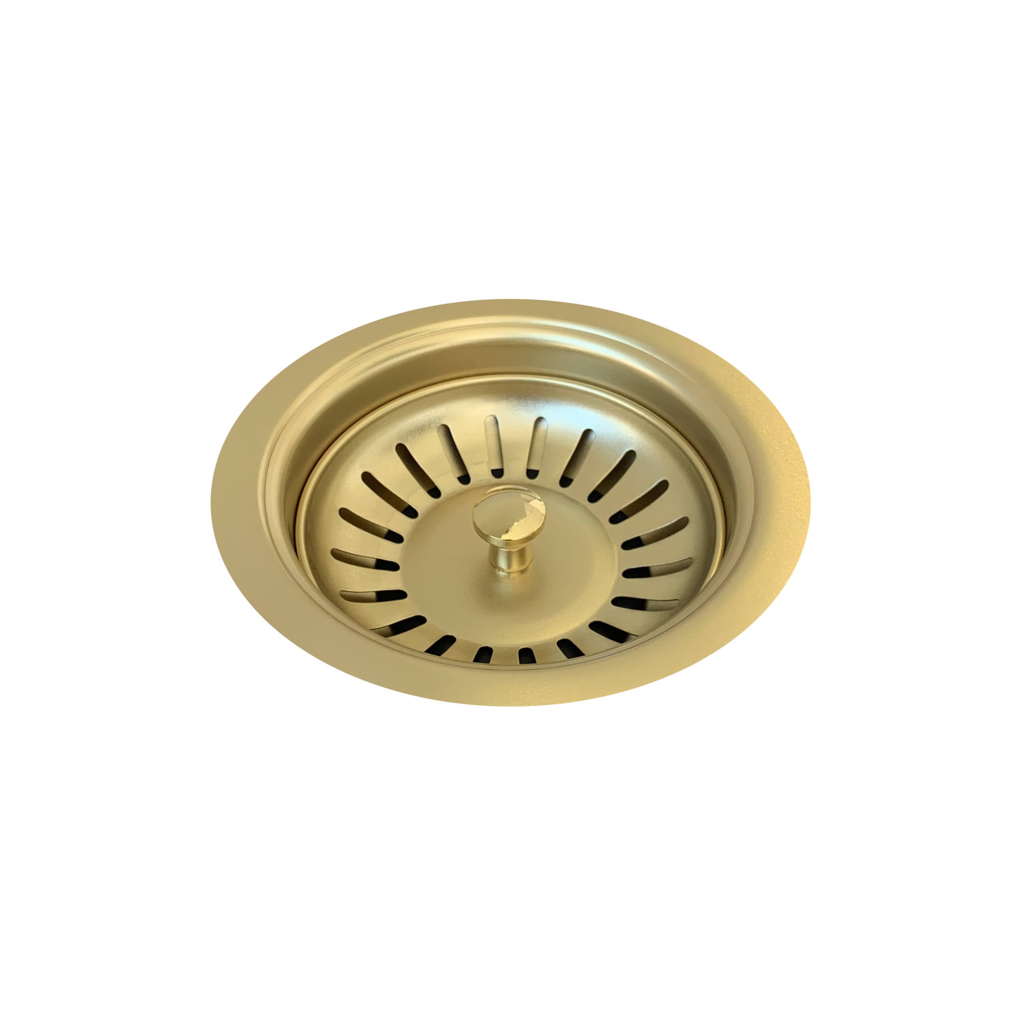 Sink Strainer & Waste Plug Basket w Stopper, Tiger Bronze