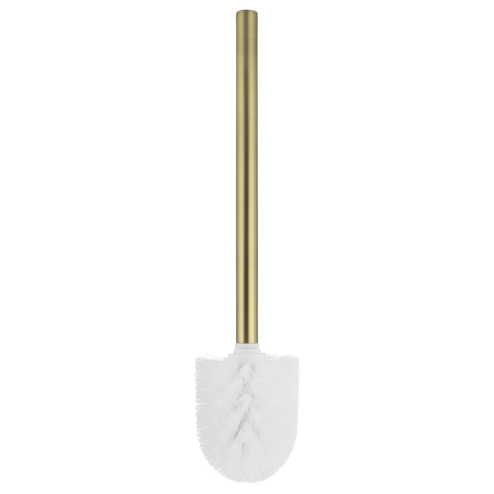 Round Toilet Brush & Holder, PVD Tiger Bronze