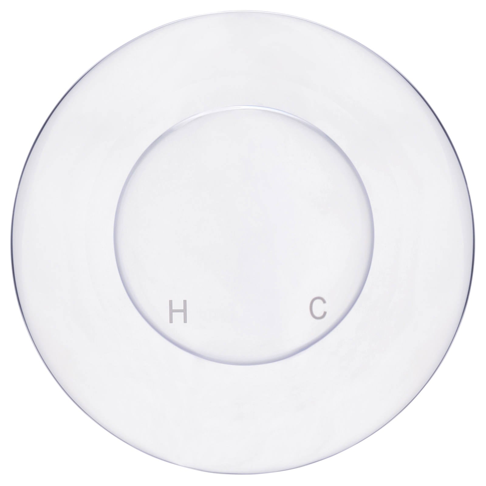 Round Pinless Wall Mixer, Polished Chrome