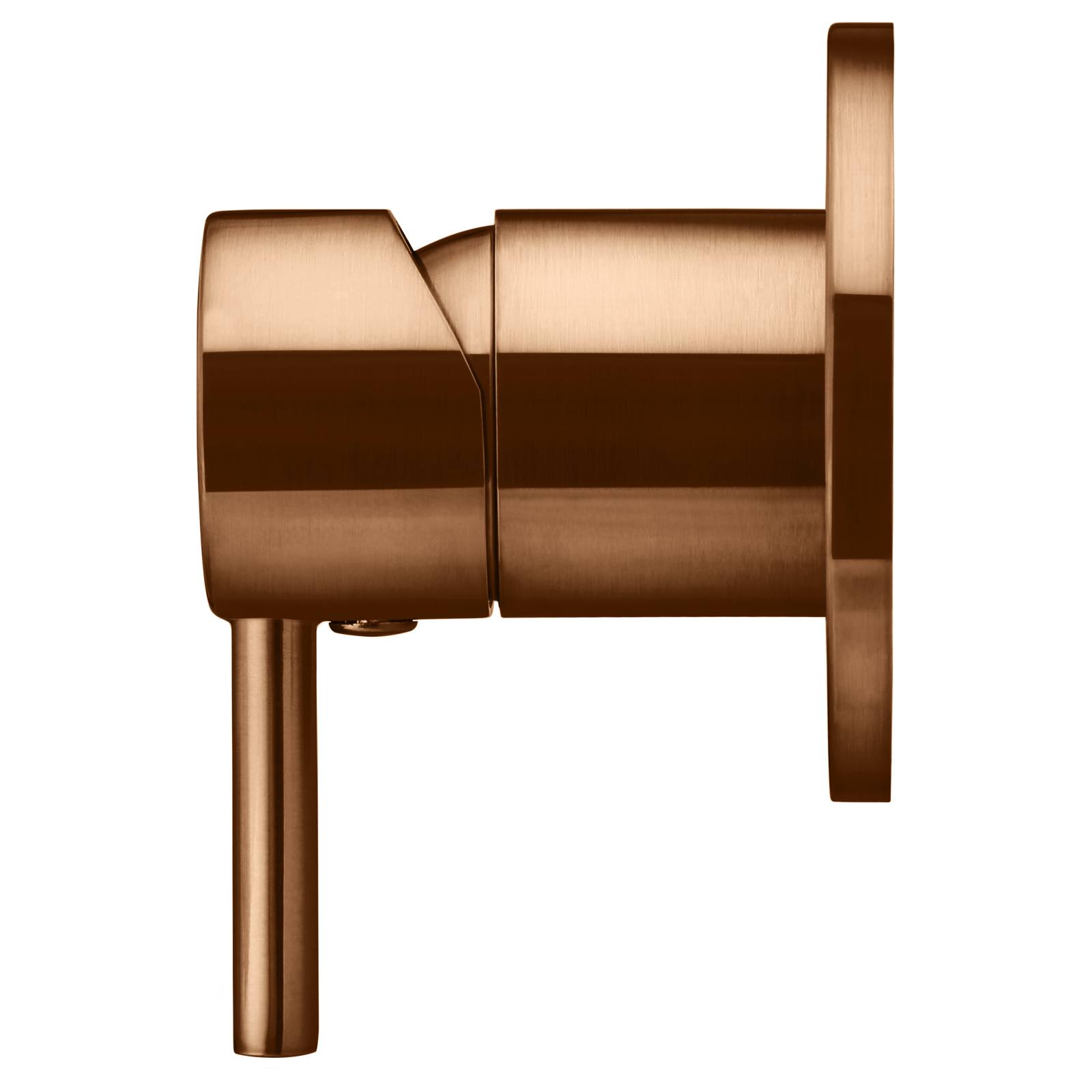 Round Wall Mixer Finish Kit, Lustre Bronze