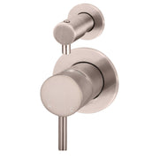 Round Diverter Mixer Finish Kit, Champagne