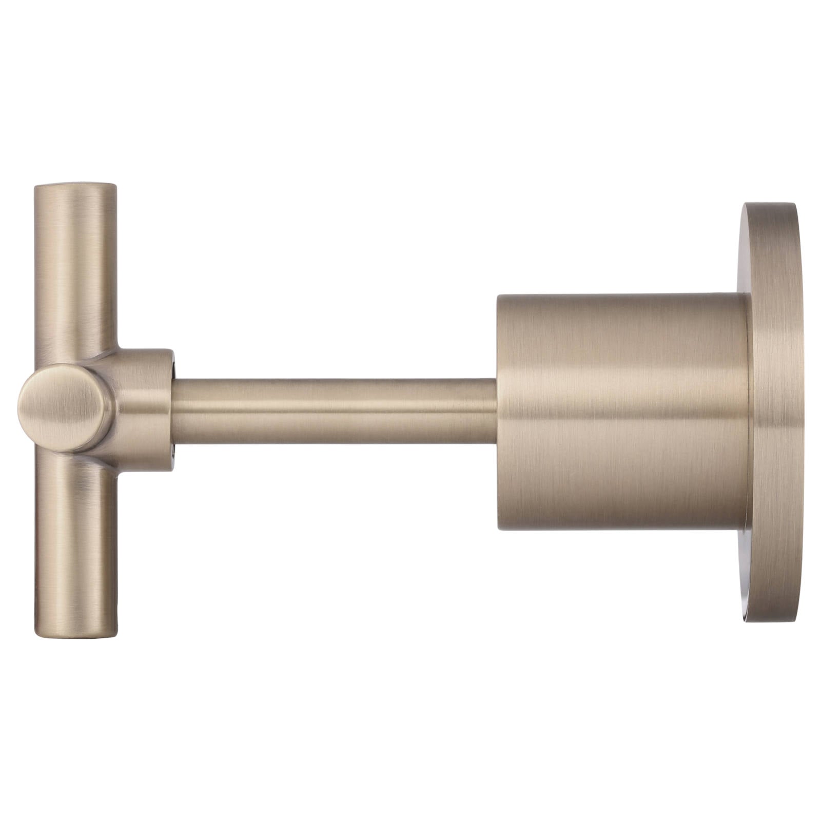 Round Cross Handle Jumper Valve Wall Top Assemblies, Champagne