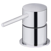 Round Deck Mounted Mixer, Polished Chrome