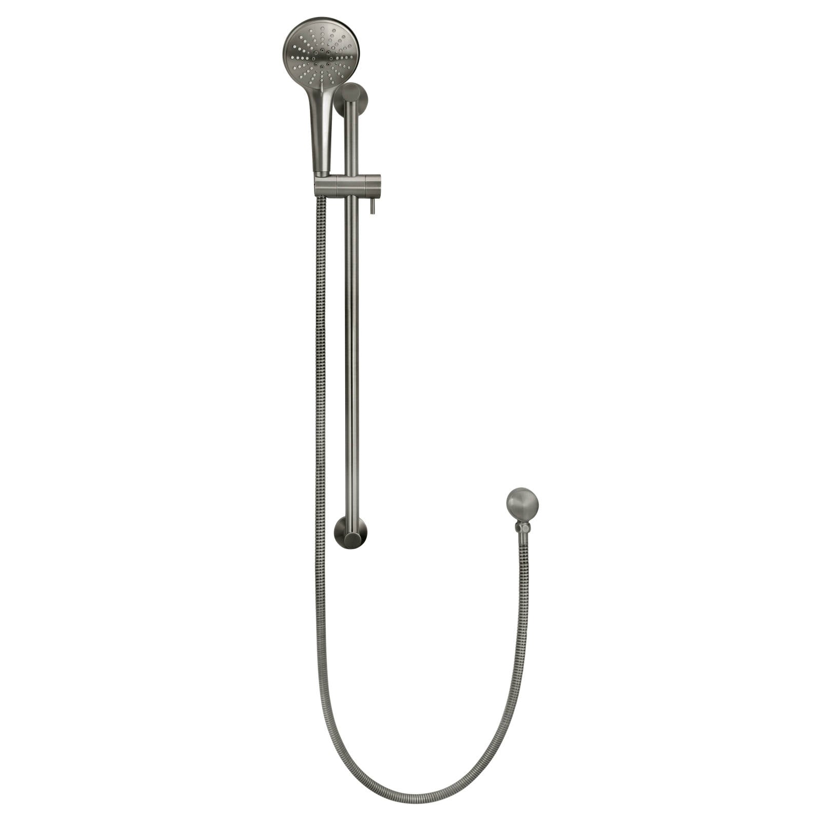 Round 3 Function Hand Shower on Rail Column, Shadow