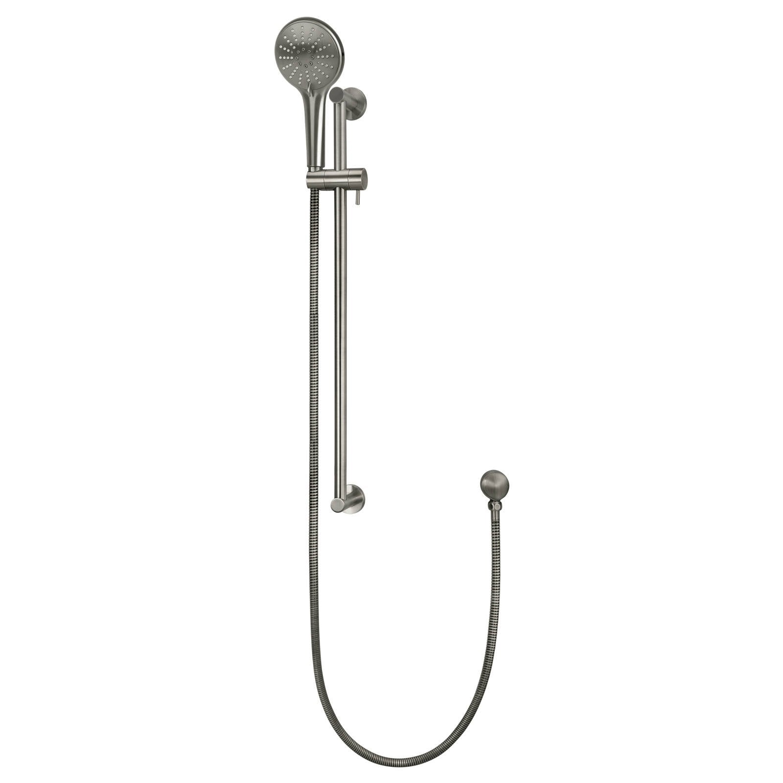Round 3 Function Hand Shower on Rail Column, Shadow