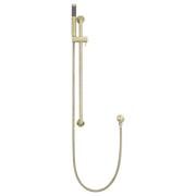 Round Hand Shower on Rail Column, PVD Tiger Bronze