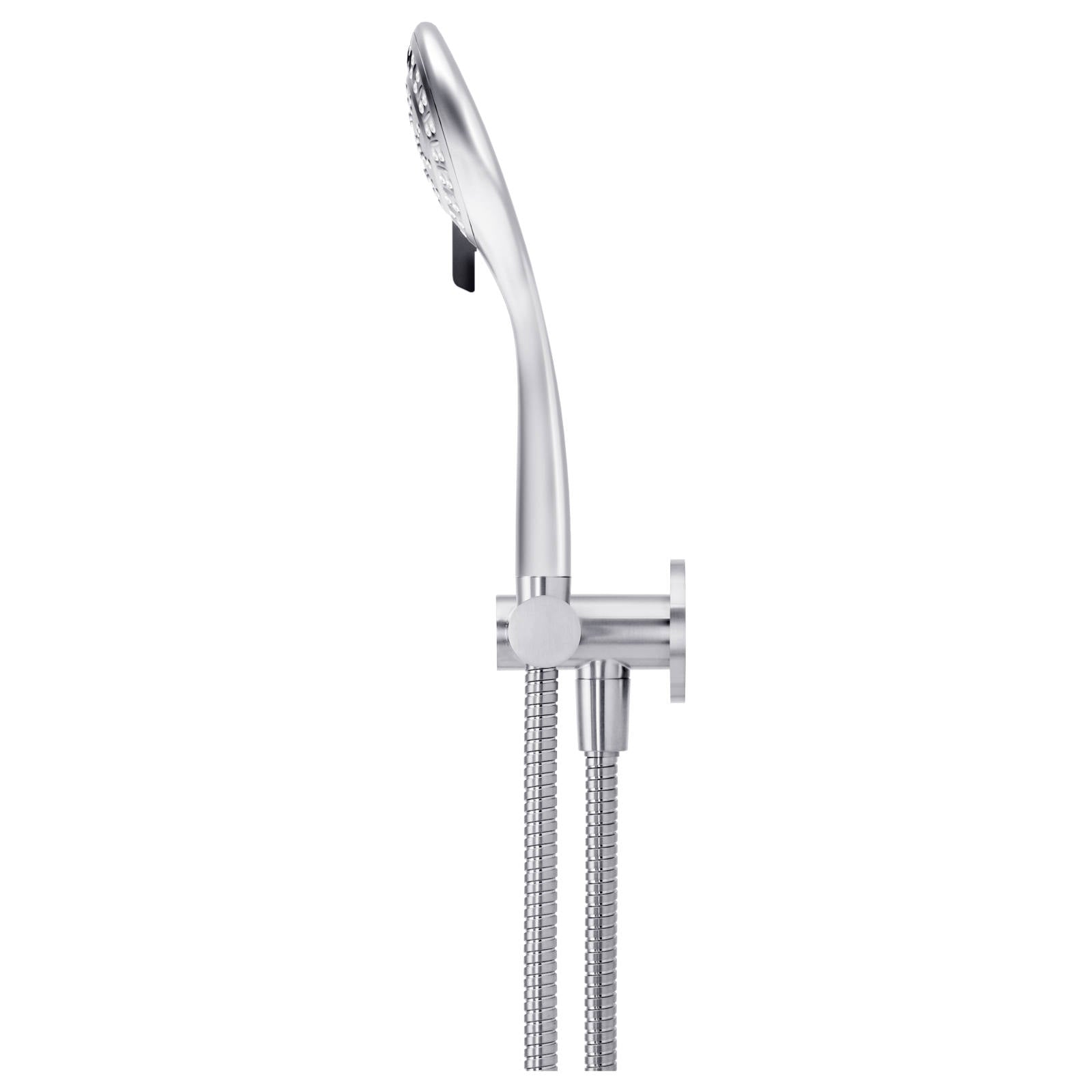 Round 3 Function Hand Shower on Swivel Bracket, Polished Chrome