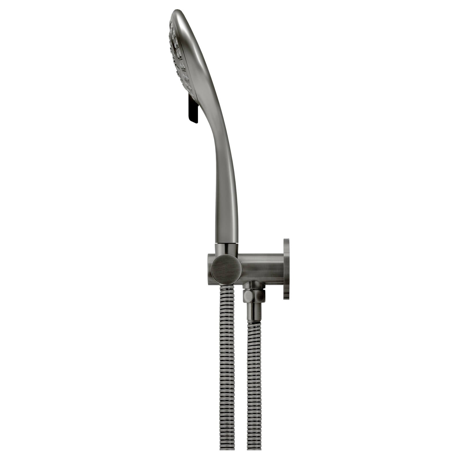 Round 3 Function Hand Shower on Swivel Bracket, Shadow
