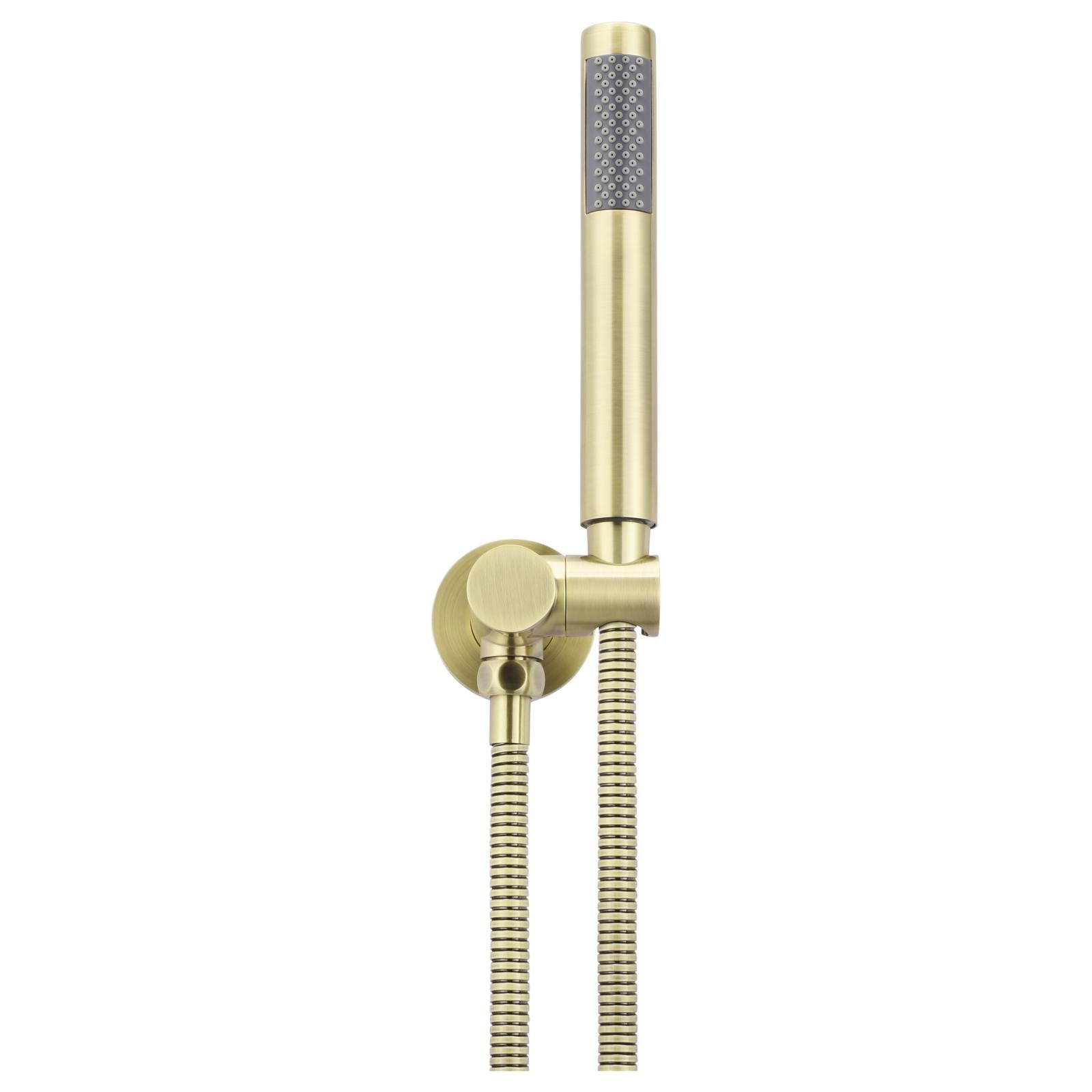 Round Shower on Swivel Bracket, PVD Tiger Bronze