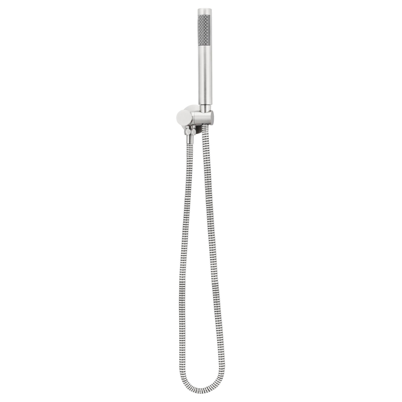 Round Shower on Swivel Bracket, PVD Brushed Nickel