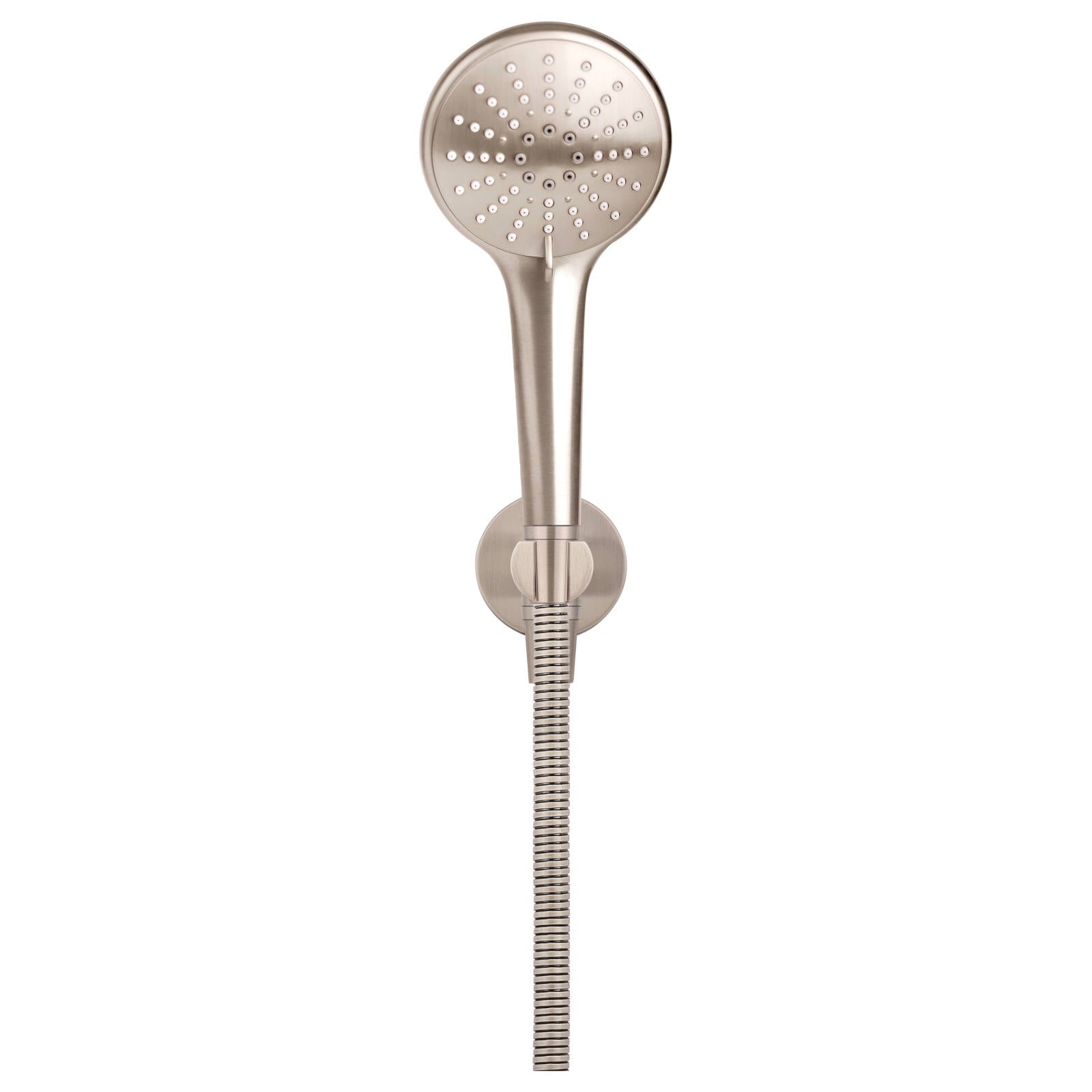 Round 3 Function Hand Shower on Fixed Bracket, Champagne