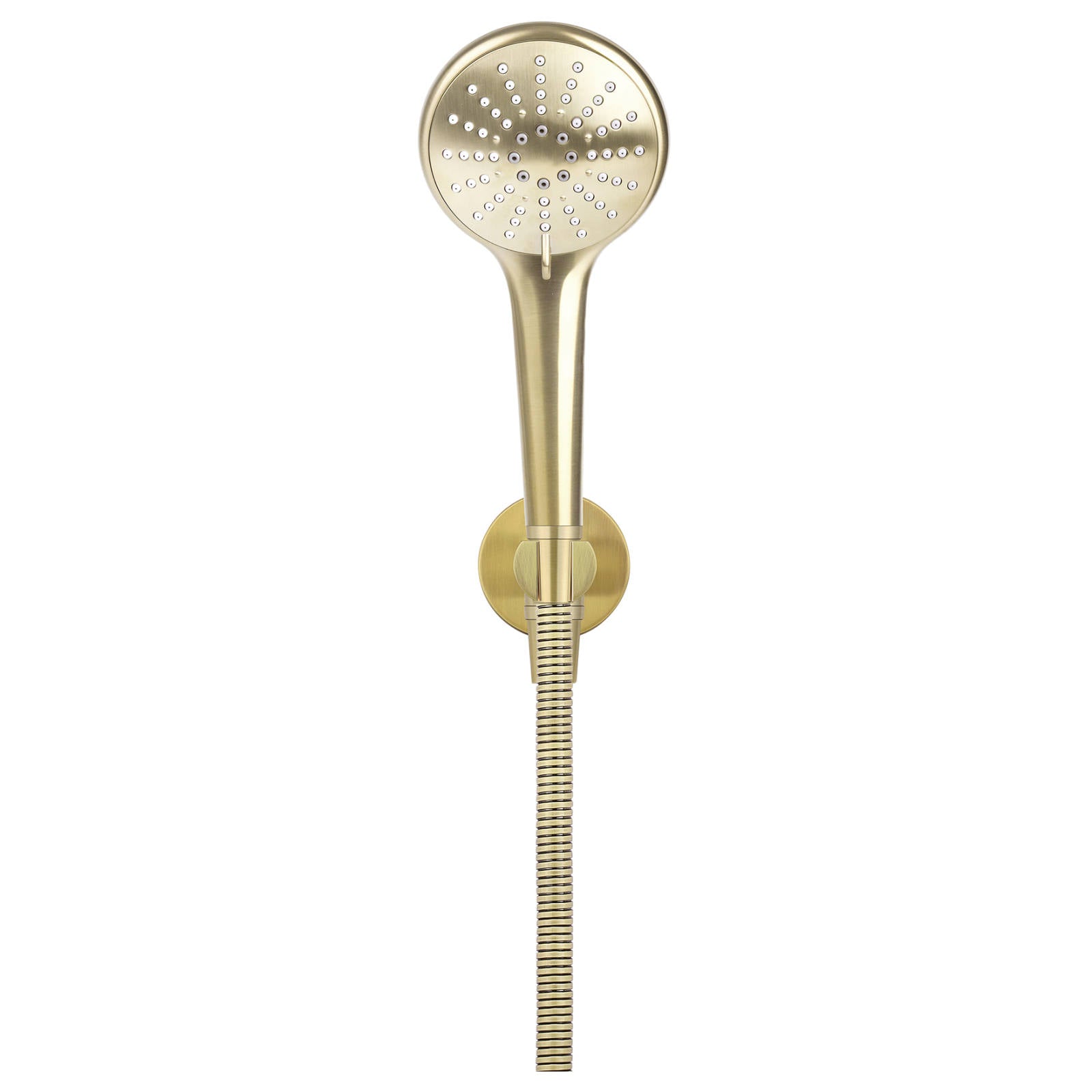 Round 3 Function Hand Shower on Fixed Bracket, PVD Tiger Bronze
