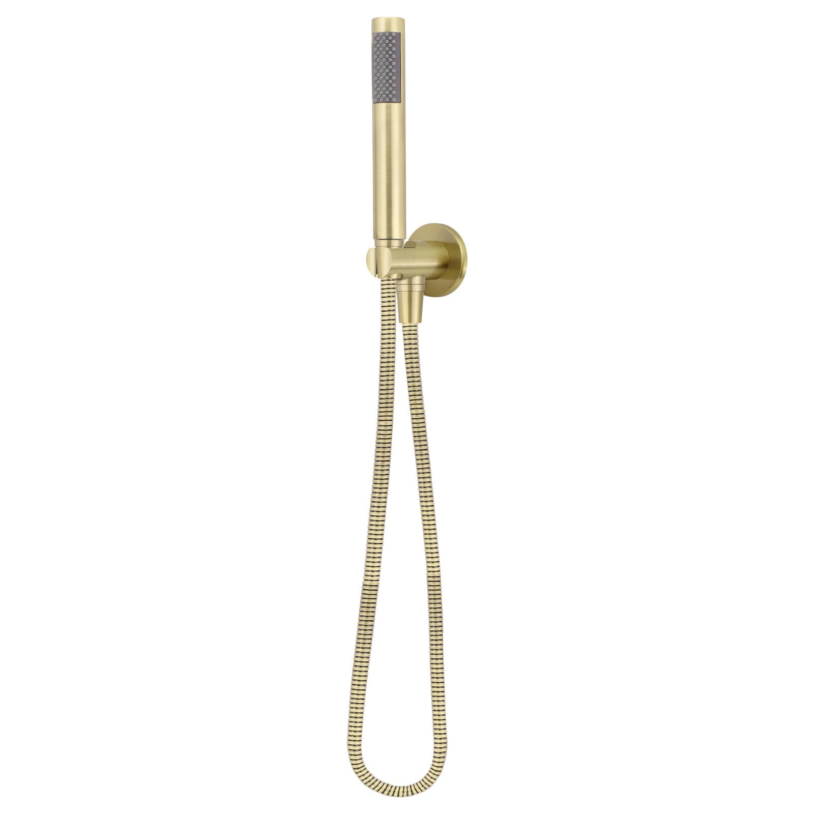 Round Hand Shower on Fixed Bracket, PVD Tiger Bronze