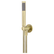 Round Hand Shower on Fixed Bracket, PVD Tiger Bronze