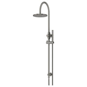 200mm Round Overhead Shower Set, Single Function Hand Shower, Shadow
