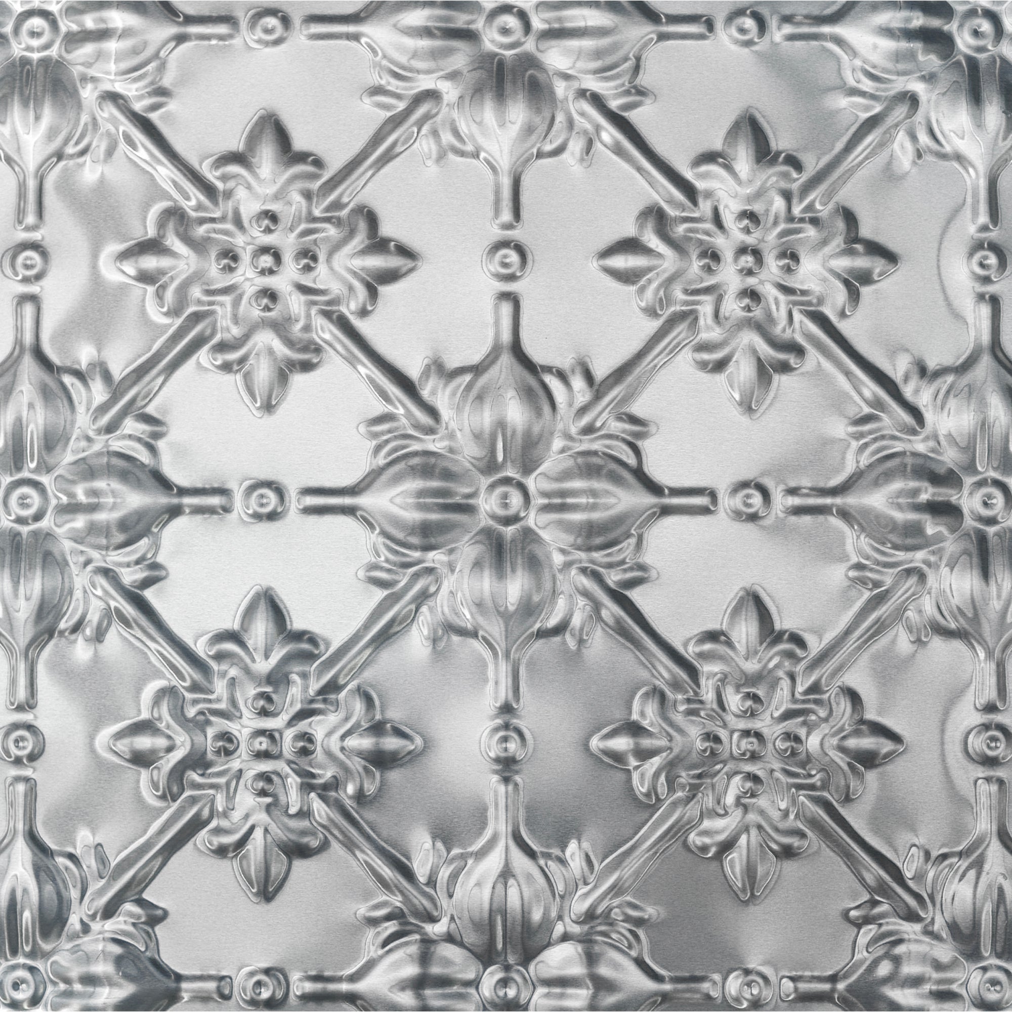 Pressed Tin Panels® Original Pressed Metal Raw Aluminum 925mm * 1840mm