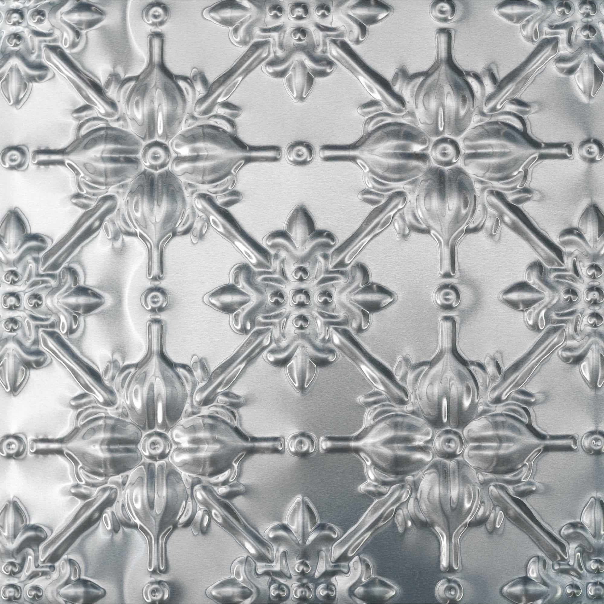 Pressed Tin Panels® Original Pressed Metal Raw Aluminum 925mm * 1840mm
