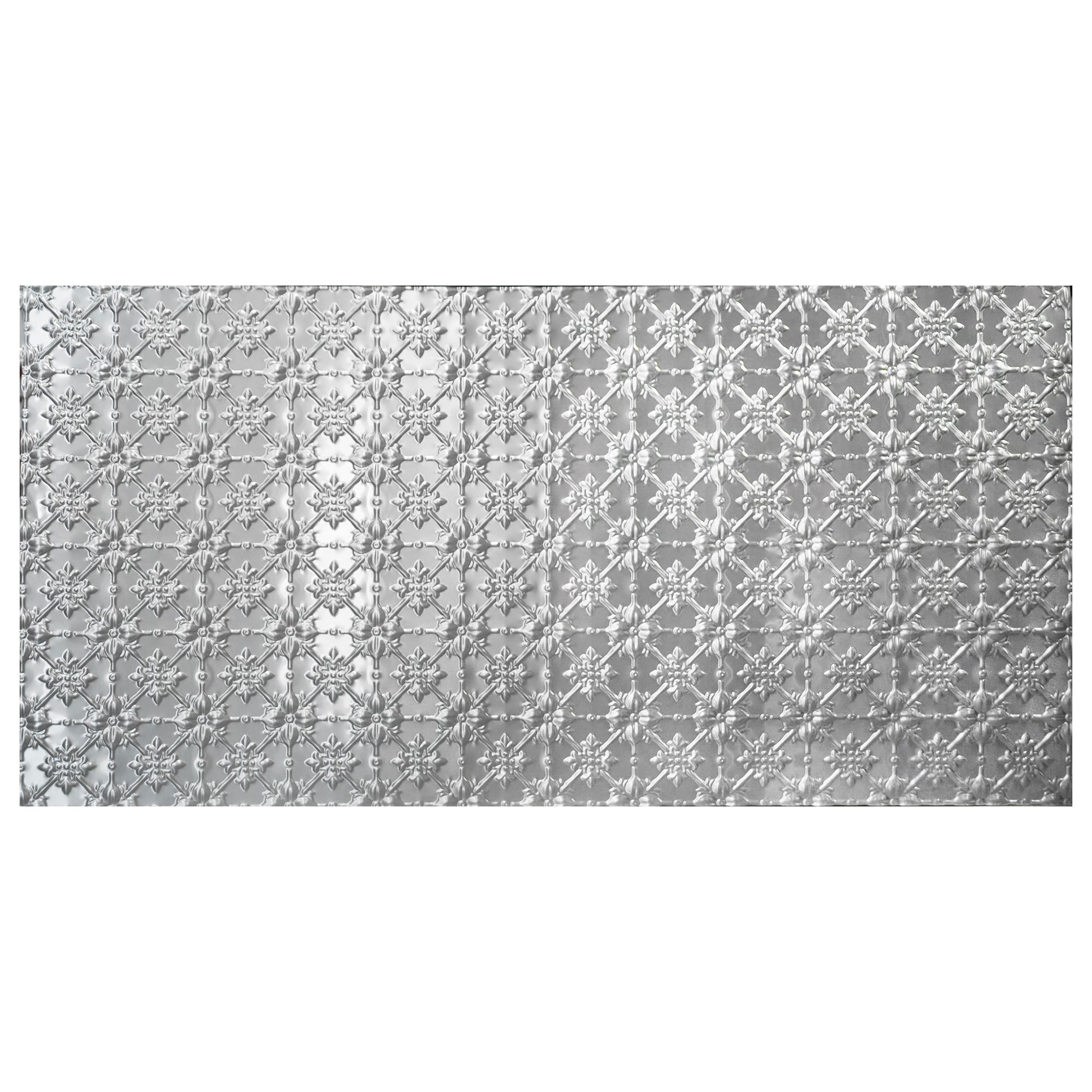 Pressed Tin Panels® Original Pressed Metal Raw Aluminum 925mm * 1840mm