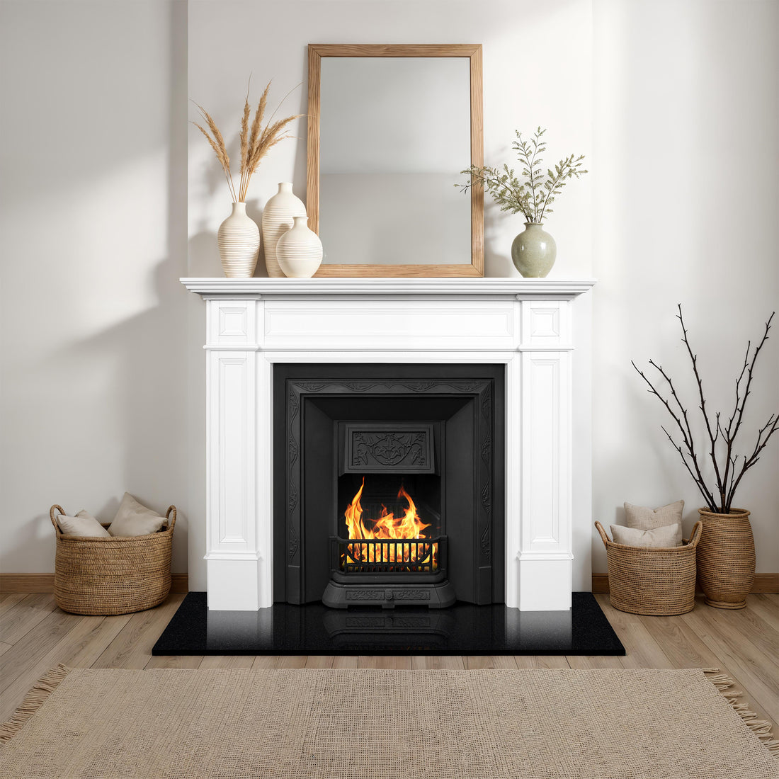 Malvern Cast Iron Premium Insert, Black