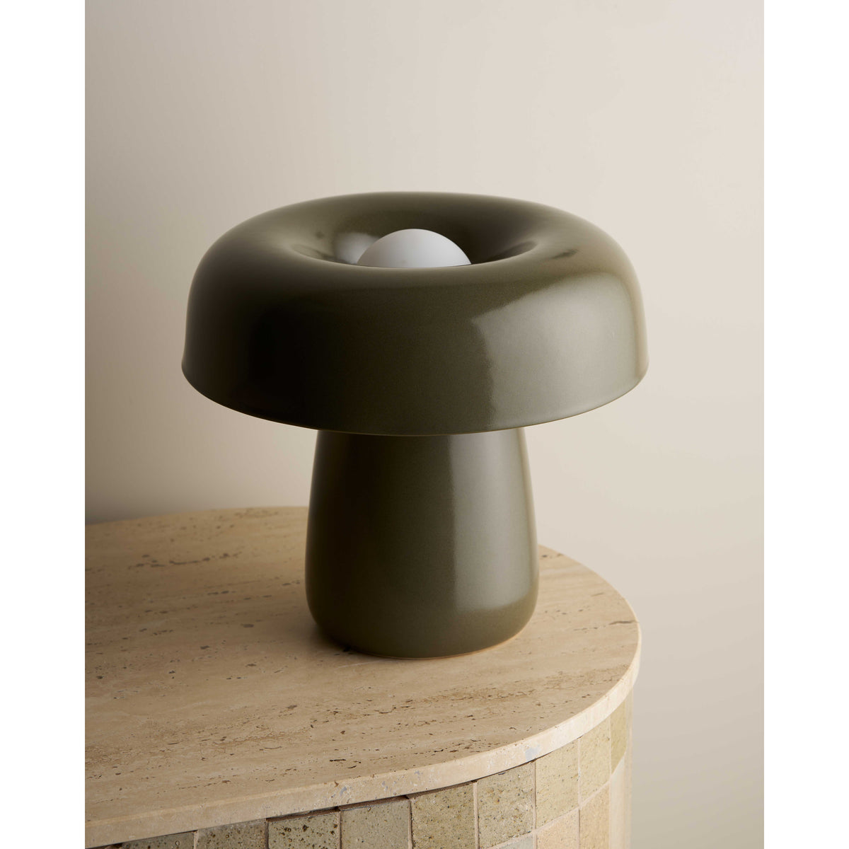Nest Table Lamp, Olive