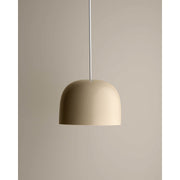 Small Cast Bell Pendant, Sand