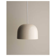 Large Cast Bell Pendant, Poppyseed