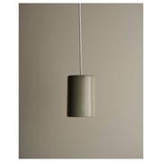 Small Cast Cylinder Pendant, Saltbush