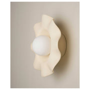 Pearl Wall Sconce, Bone