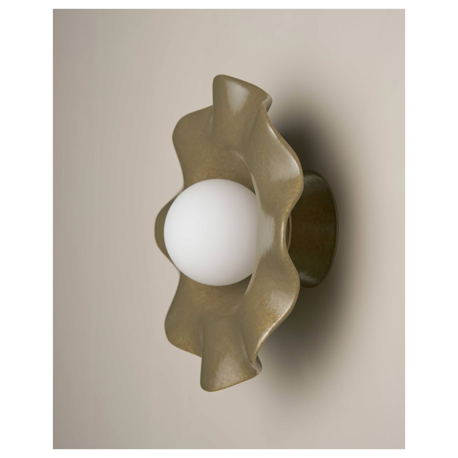 Pearl Wall Sconce, Olive
