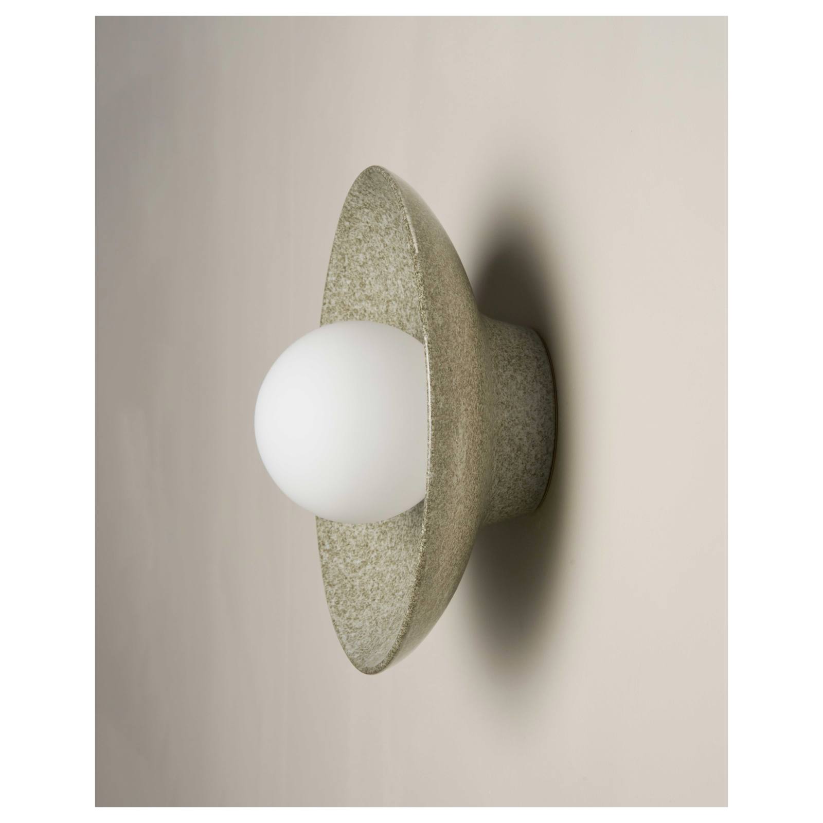 Dish Wall Sconce, Rivergum