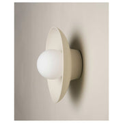 Dish Wall Sconce, Stone