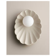 Oyster Wall Sconce, Stone