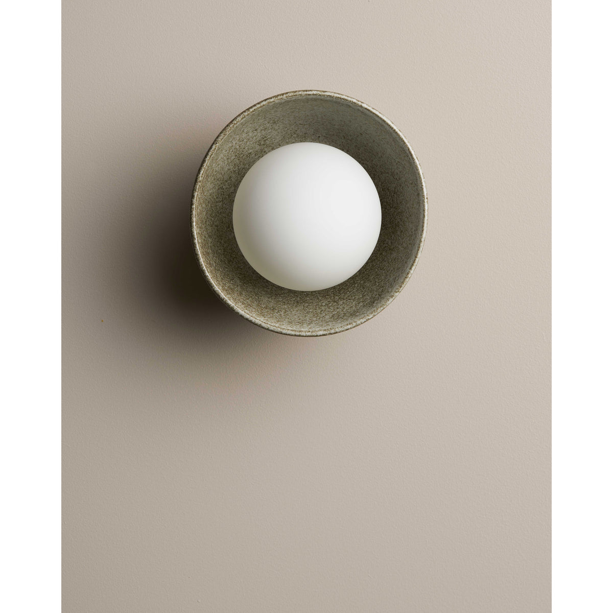 Small Bowl Wall Sconce, Rivergum
