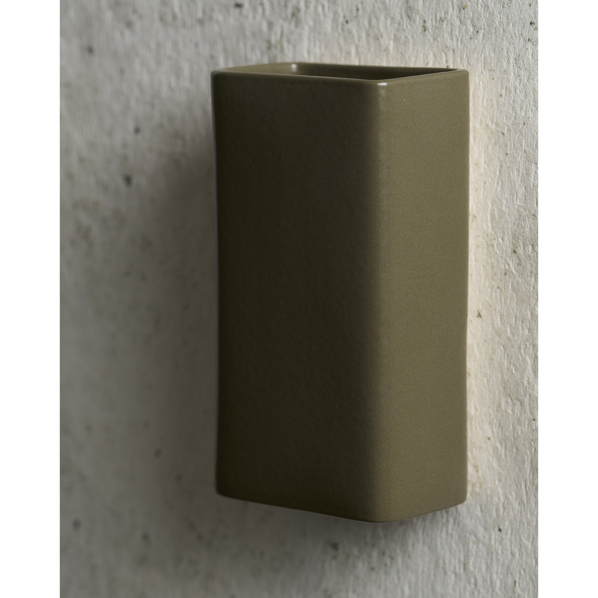 Box Wall Light, Olive