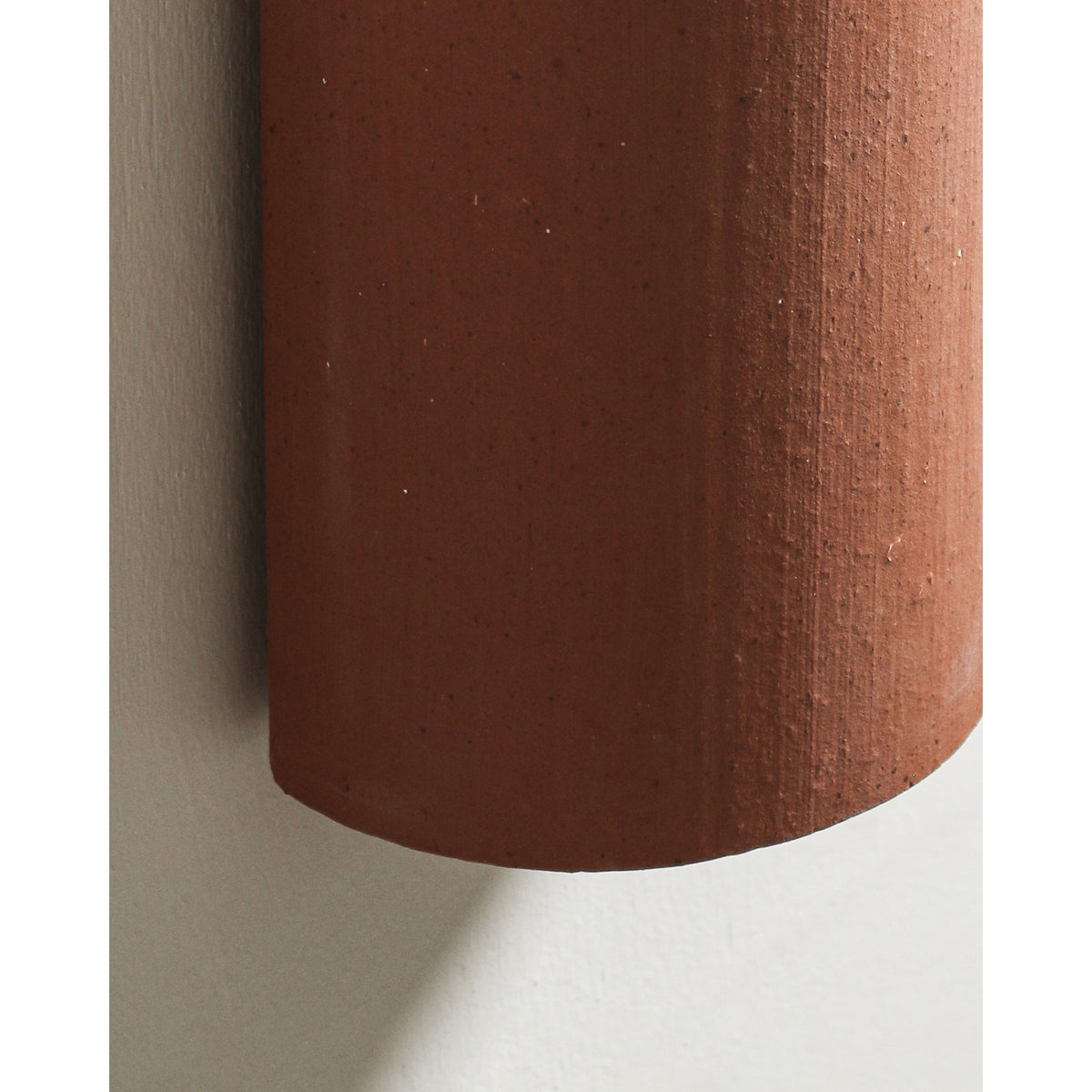 Curve Wall Light, Terracotta