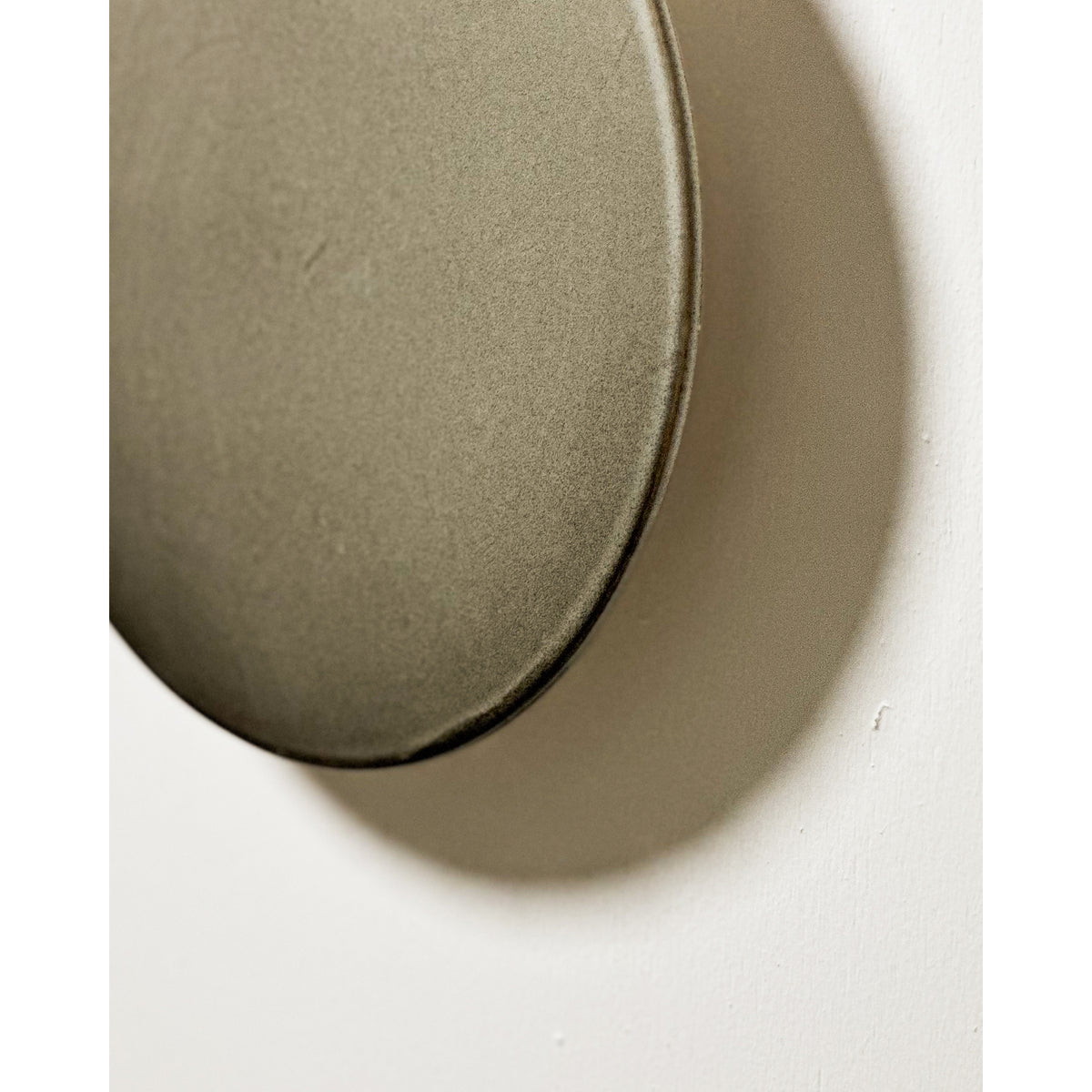 Large Backlit Disc Wall Light, Saltbush