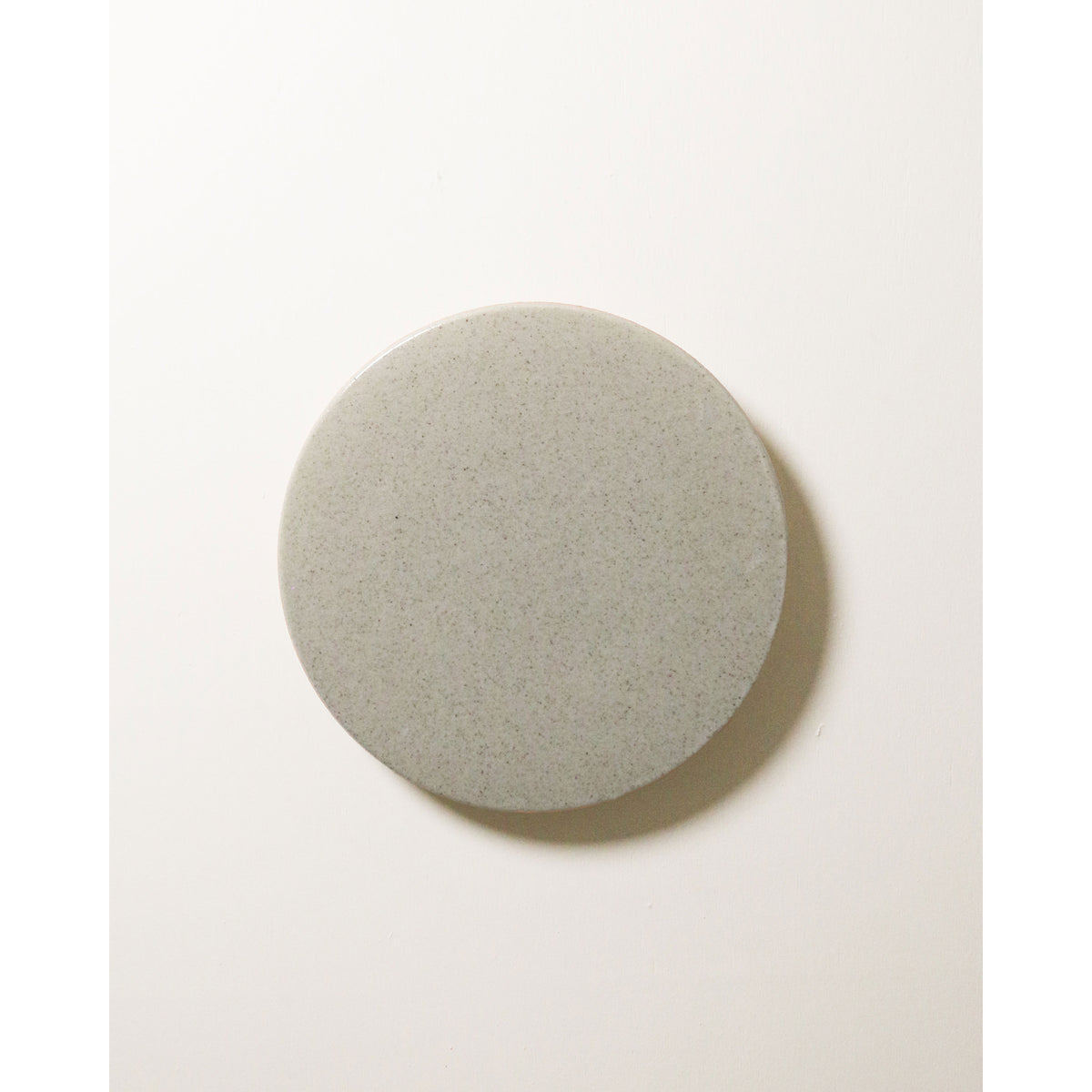 Large Backlit Disc Wall Light, Stone