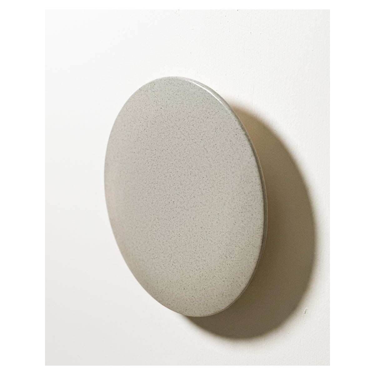 Large Backlit Disc Wall Light, Shale